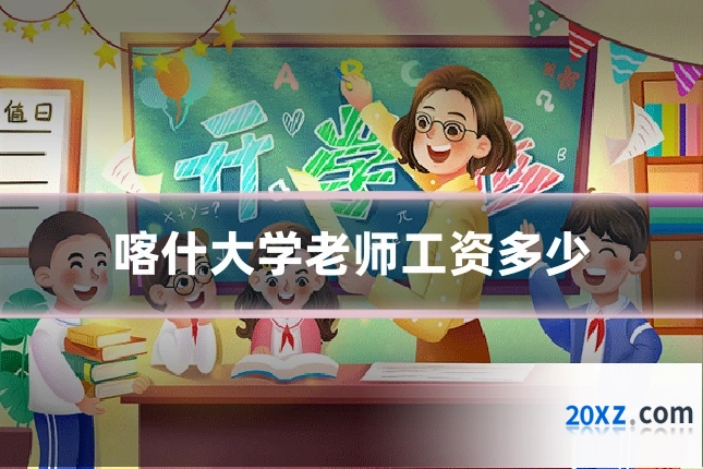 喀什大学老师工资多少