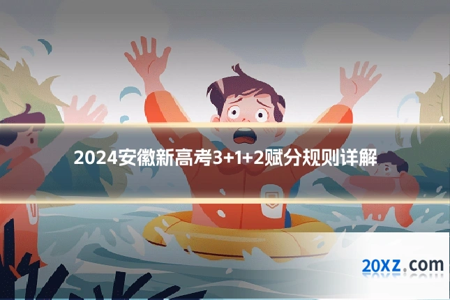 2024安徽新高考3+1+2赋分规则详解
