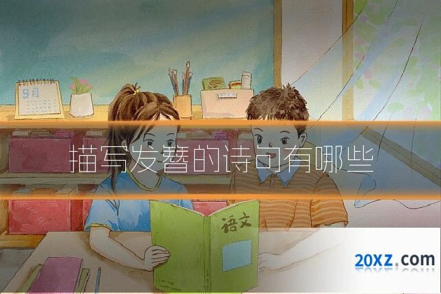 描写发簪的诗句有哪些