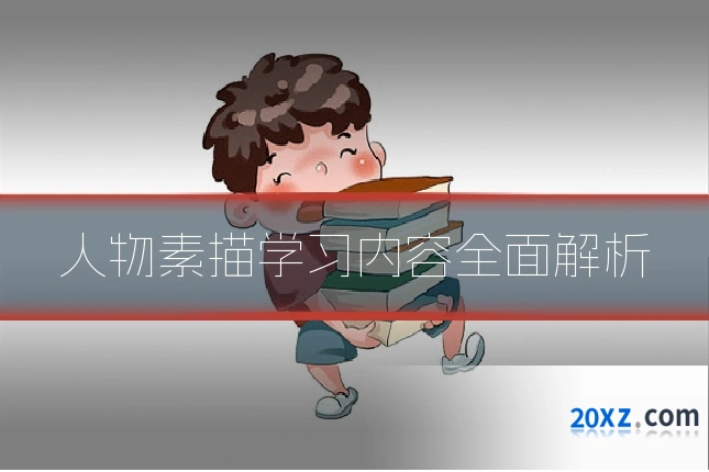 人物素描学习内容全面解析