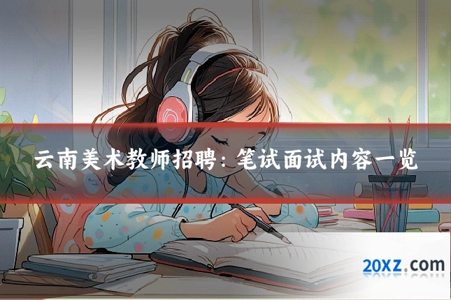云南美术教师招聘:笔试面试内容一览