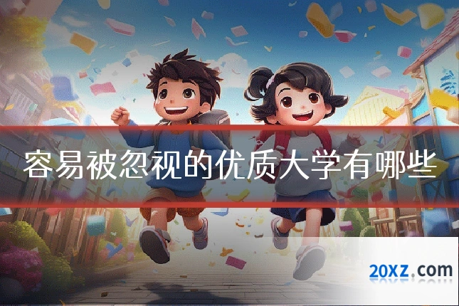 容易被忽视的优质大学有哪些