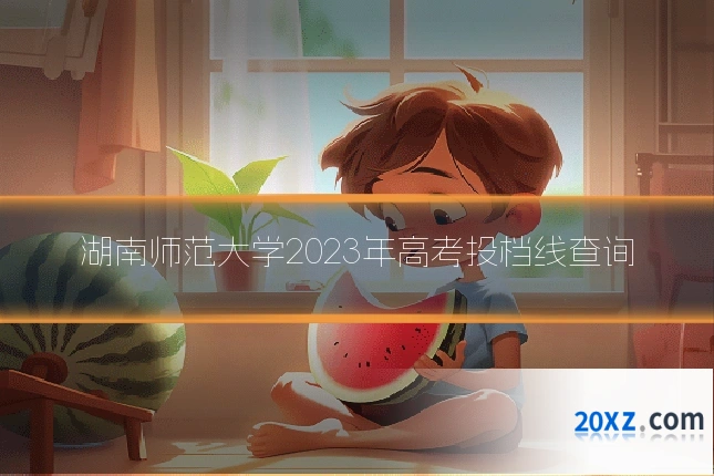 湖南师范大学2023年高考投档线查询