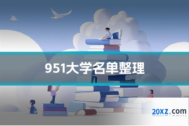 951大学名单整理