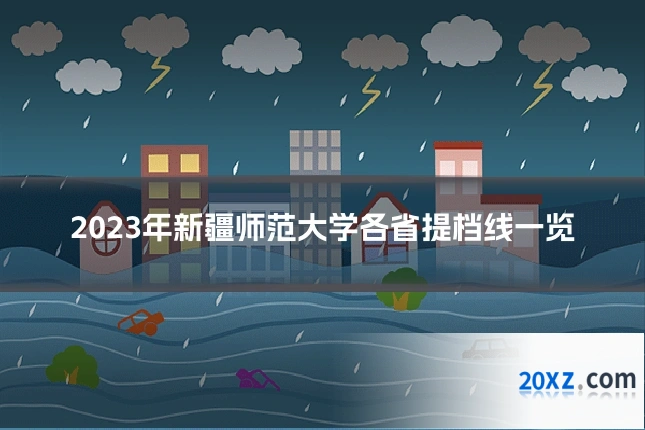 2023年新疆师范大学各省提档线一览