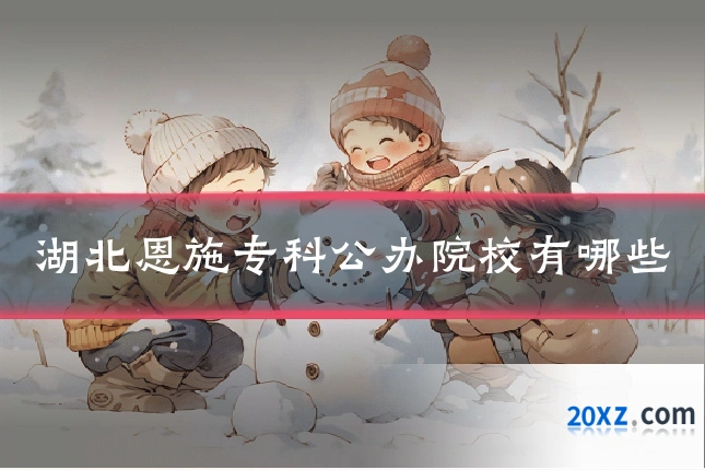 湖北恩施专科公办院校有哪些