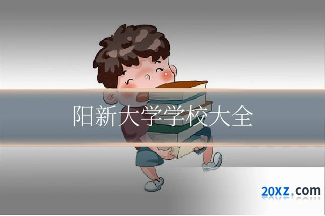 阳新大学学校大全