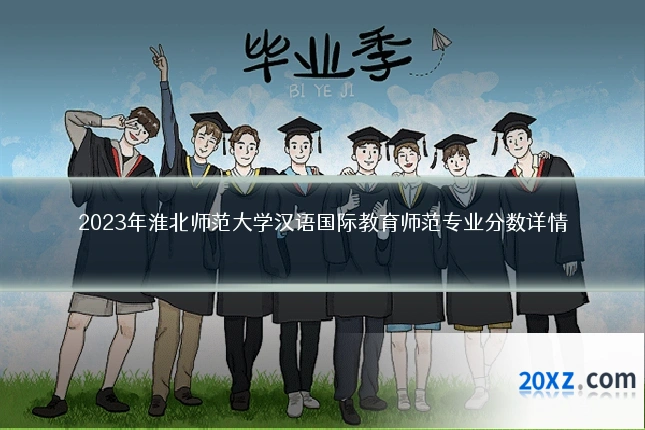 2023年淮北师范大学汉语国际教育师范专业分数详情