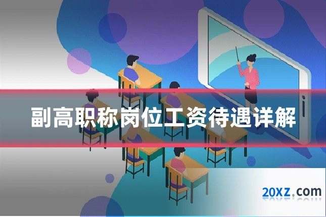 副高职称岗位工资待遇详解