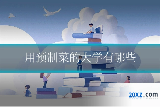 用预制菜的大学有哪些