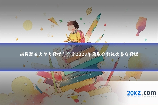 南昌职业大学大数据与会计2023年录取分数线含各省数据