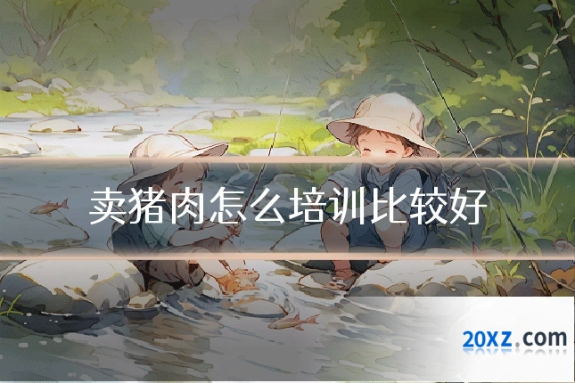 卖猪肉怎么培训比较好