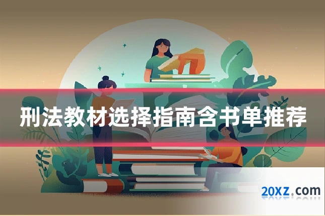 刑法教材选择指南含书单推荐