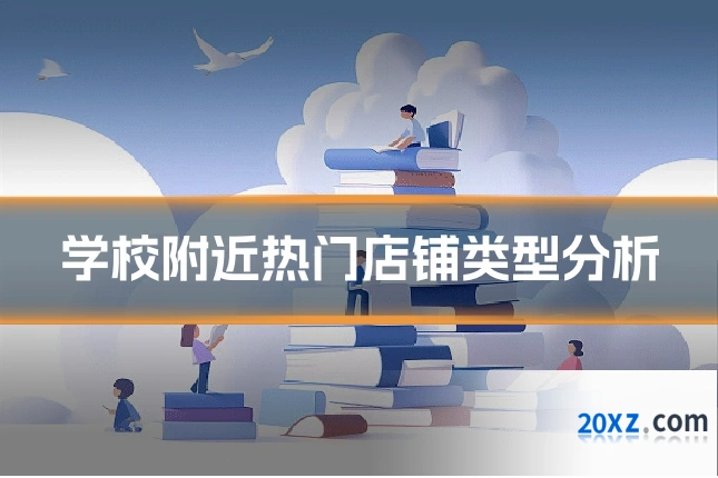 学校附近热门店铺类型分析
