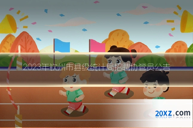2023年钦州市县级统计局招聘协管员公告
