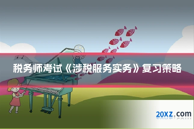 税务师考试《涉税服务实务》复习策略