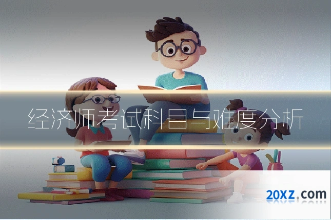 经济师考试科目与难度分析