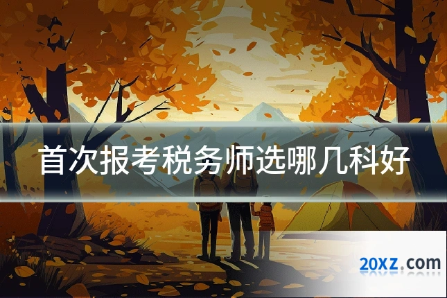 首次报考税务师选哪几科好