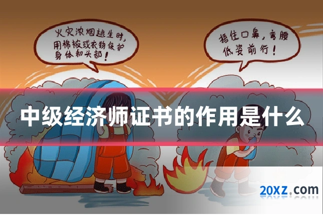 中级经济师证书的作用是什么