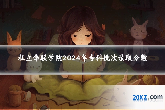 私立华联学院2024年专科批次录取分数