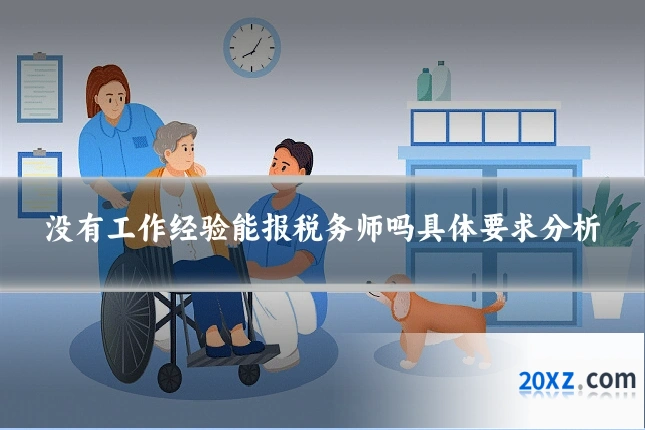 没有工作经验能报税务师吗具体要求分析