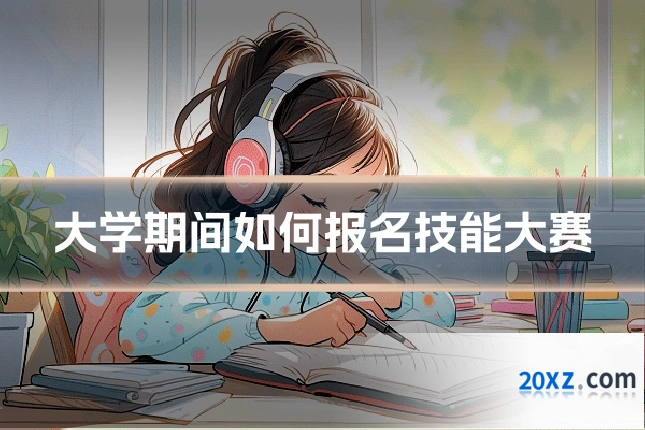 大学期间如何报名技能大赛