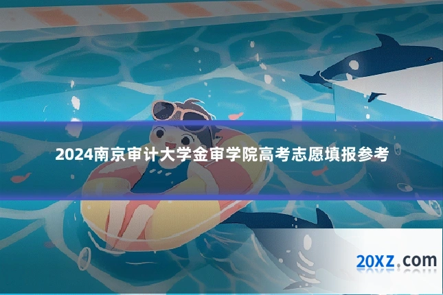 2024南京审计大学金审学院高考志愿填报参考