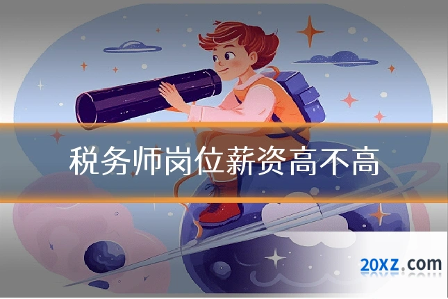 税务师岗位薪资高不高