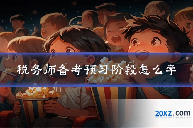 税务师备考预习阶段怎么学