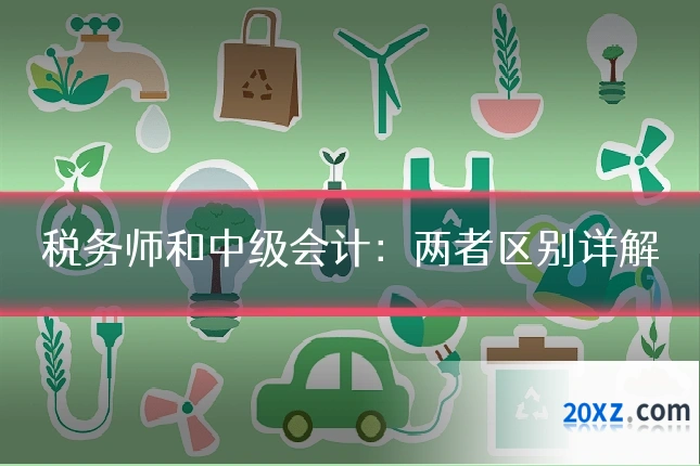 税务师和中级会计：两者区别详解