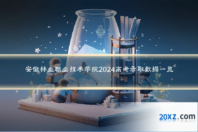 安徽林业职业技术学院2024高考录取数据一览