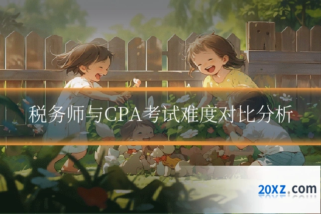 税务师与CPA考试难度对比分析
