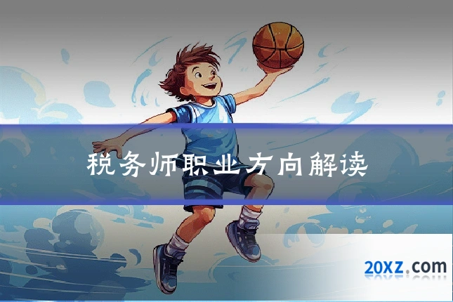 税务师职业方向解读