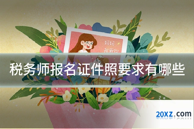 税务师报名证件照要求有哪些