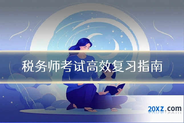 税务师考试高效复习指南