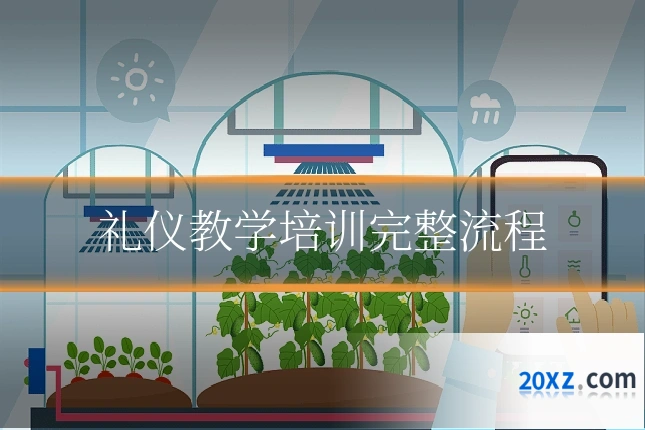 礼仪教学培训完整流程
