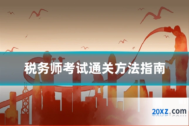 税务师考试通关方法指南