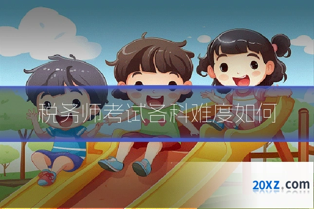 税务师考试各科难度如何