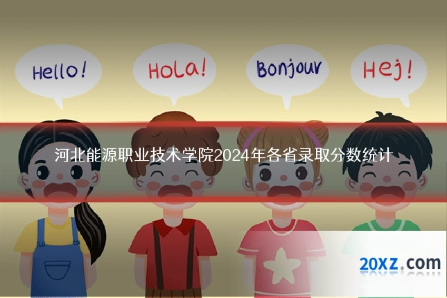河北能源职业技术学院2024年各省录取分数统计