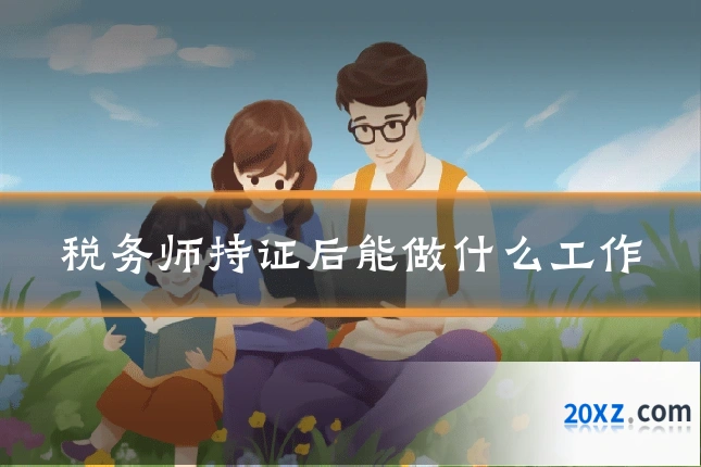 税务师持证后能做什么工作