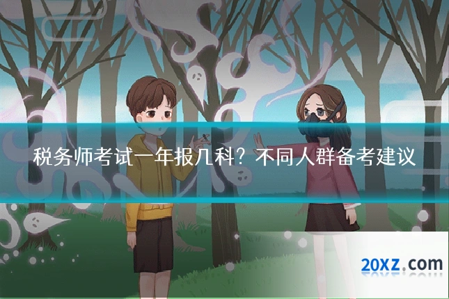 税务师考试一年报几科?不同人群备考建议