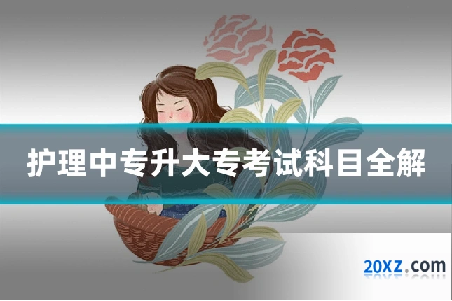 护理中专升大专考试科目全解