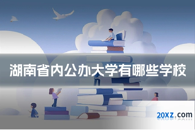湖南省内公办大学有哪些学校