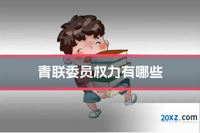 青联委员权力有哪些