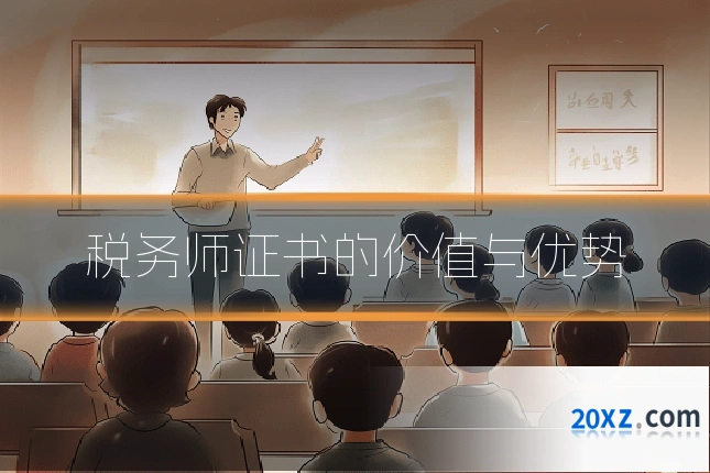 税务师证书的价值与优势