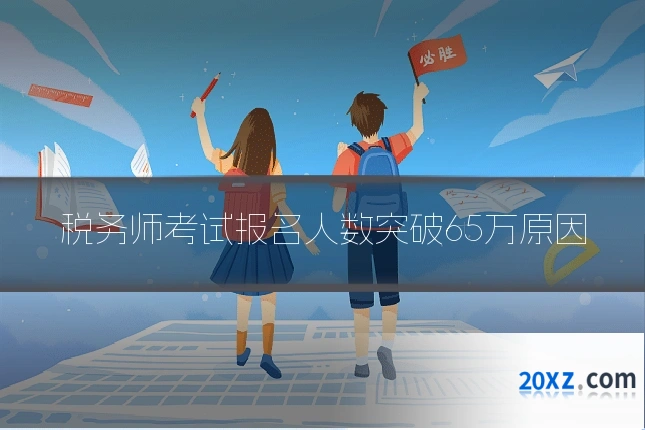 税务师考试报名人数突破65万原因