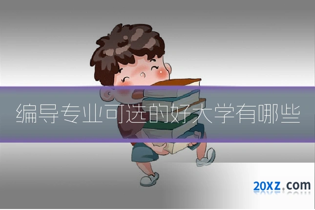 编导专业可选的好大学有哪些
