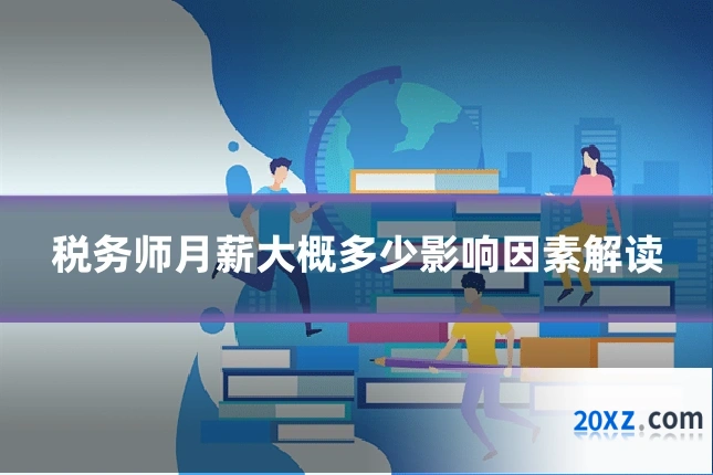 税务师月薪大概多少影响因素解读