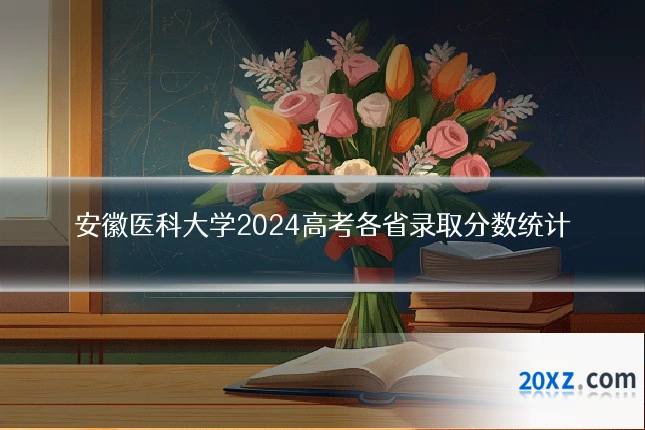 安徽医科大学2024高考各省录取分数统计