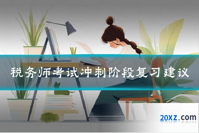 税务师考试冲刺阶段复习建议